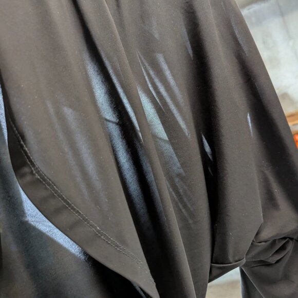 Onzie Flow One Size Fits All *(XS, S, M) Black Sheer High/Low Workout Top - Picture 7 of 10